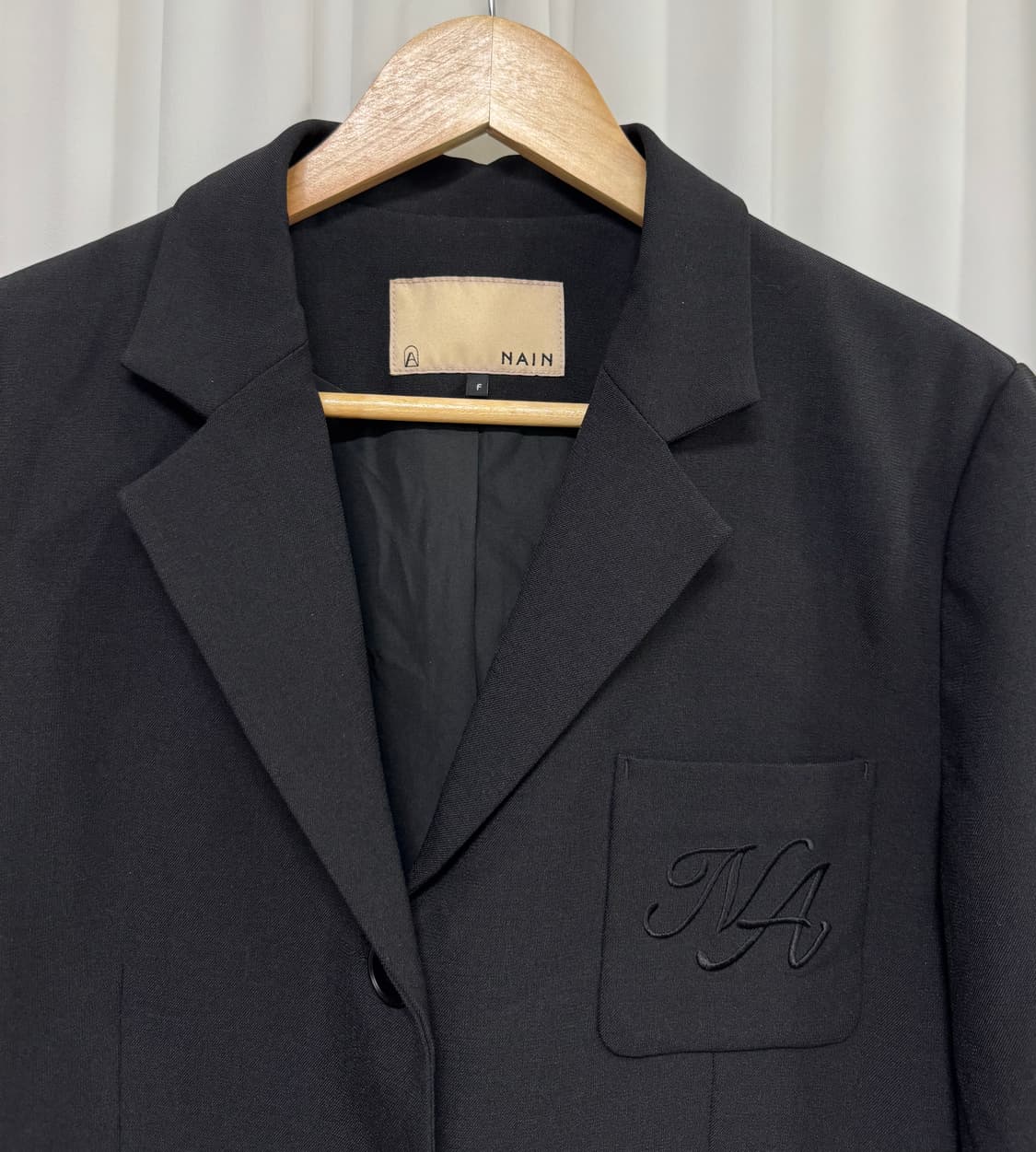 NAIN 나인 블랙 자켓 상품이미지6