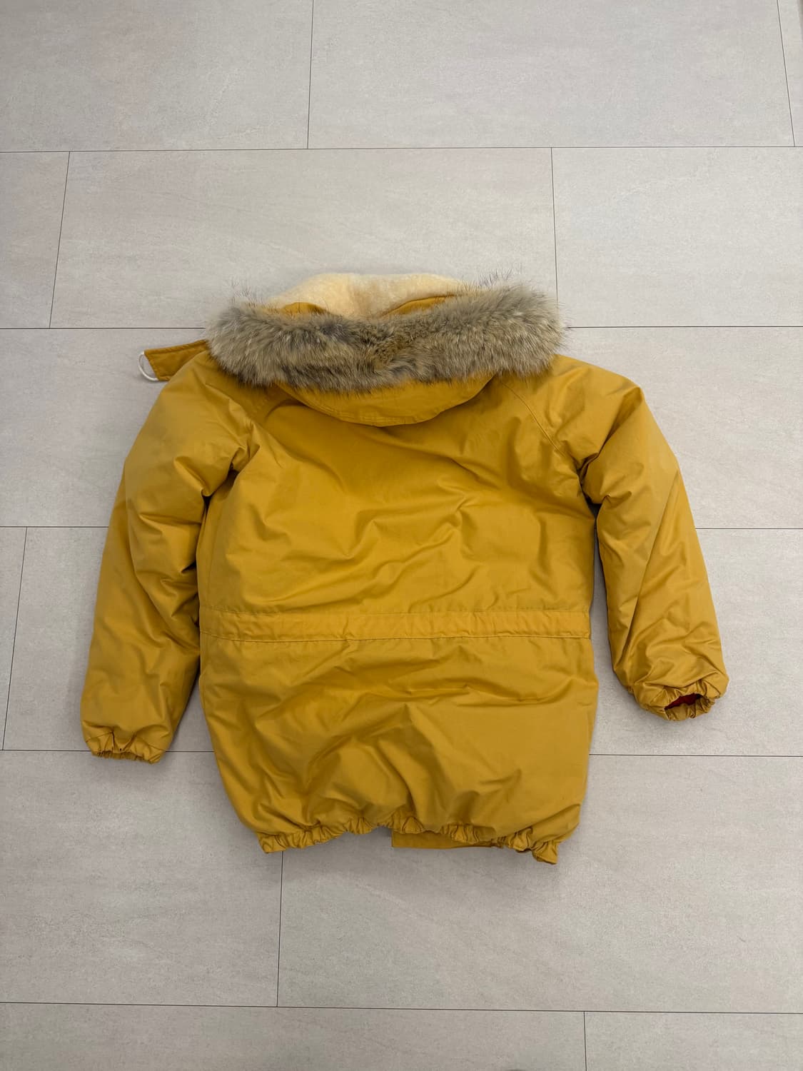 나이젤 카본 에베레스트 패딩 옐로우 44 사이즈 상품이미지2