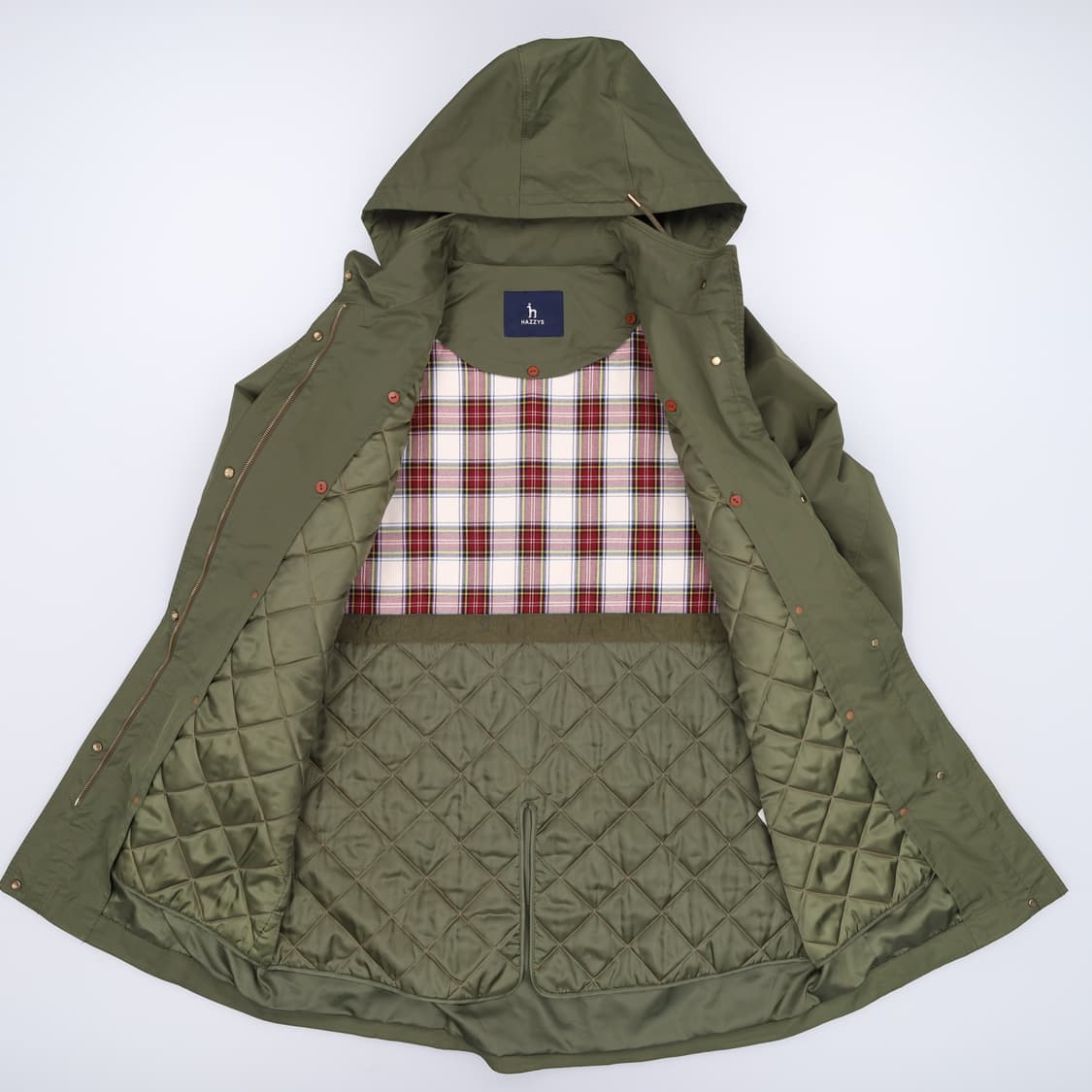 90 헤지스레이디스 캐주얼 후드 야상 점퍼 4269 상품이미지3