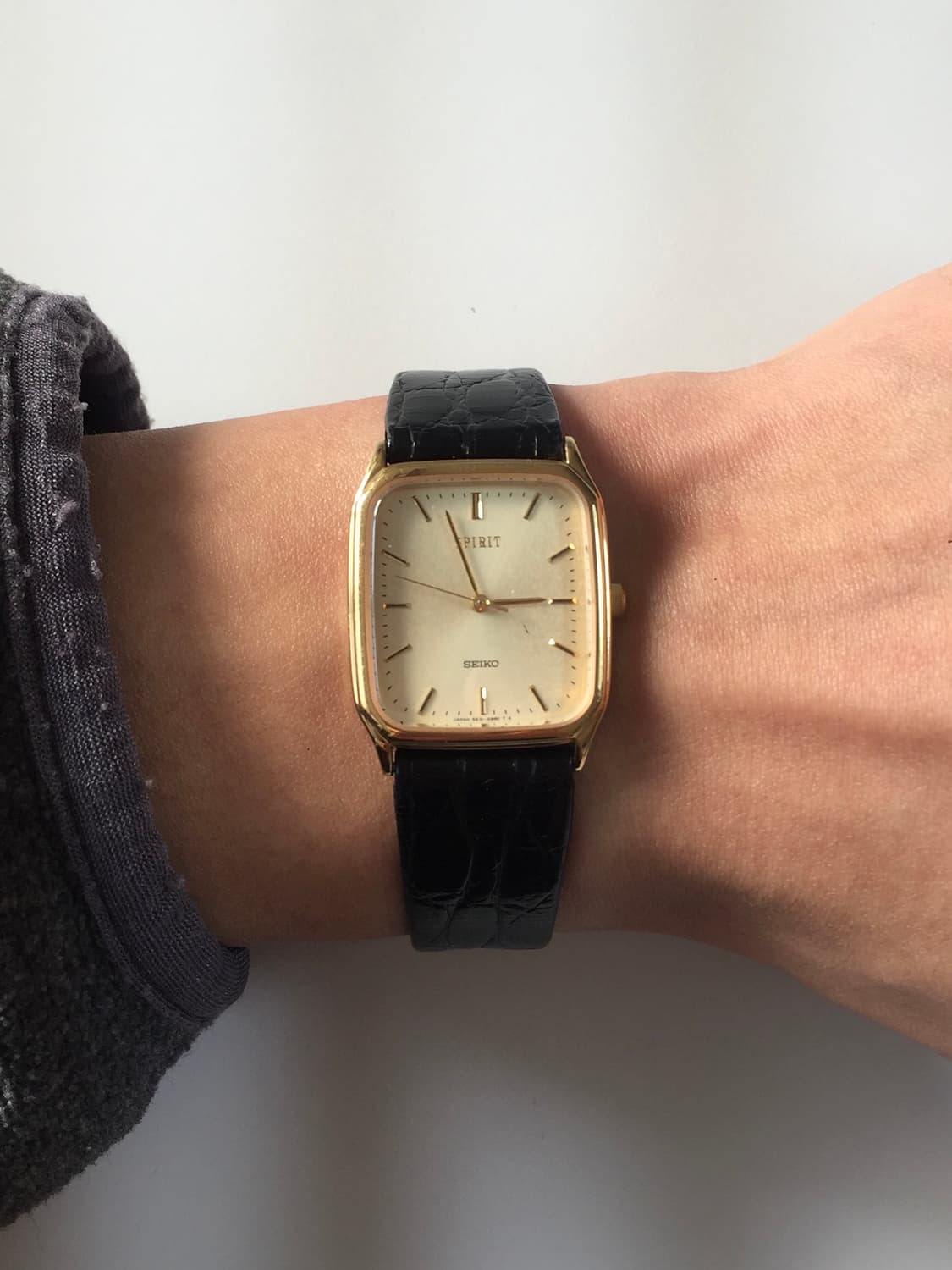 90s seiko spirit square gold 상품이미지4
