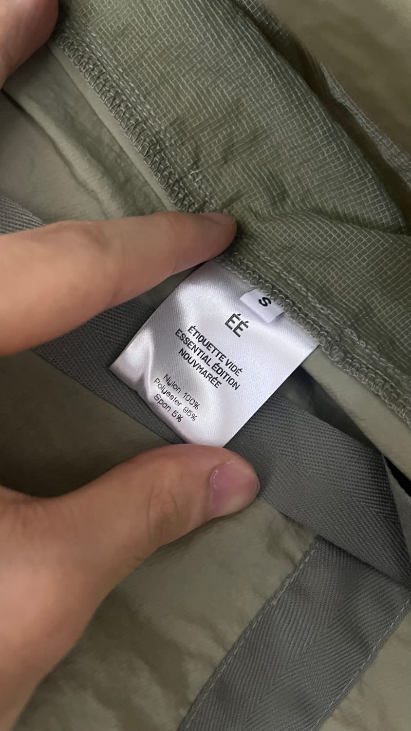 ee 누마레 나일론 메쉬 윈드브레이커 S 상품이미지4