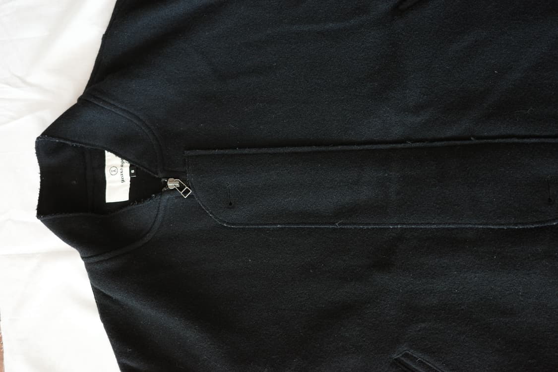 이얼즈어고 컷아웃 포켓 울 블루종 01-3 상품이미지3