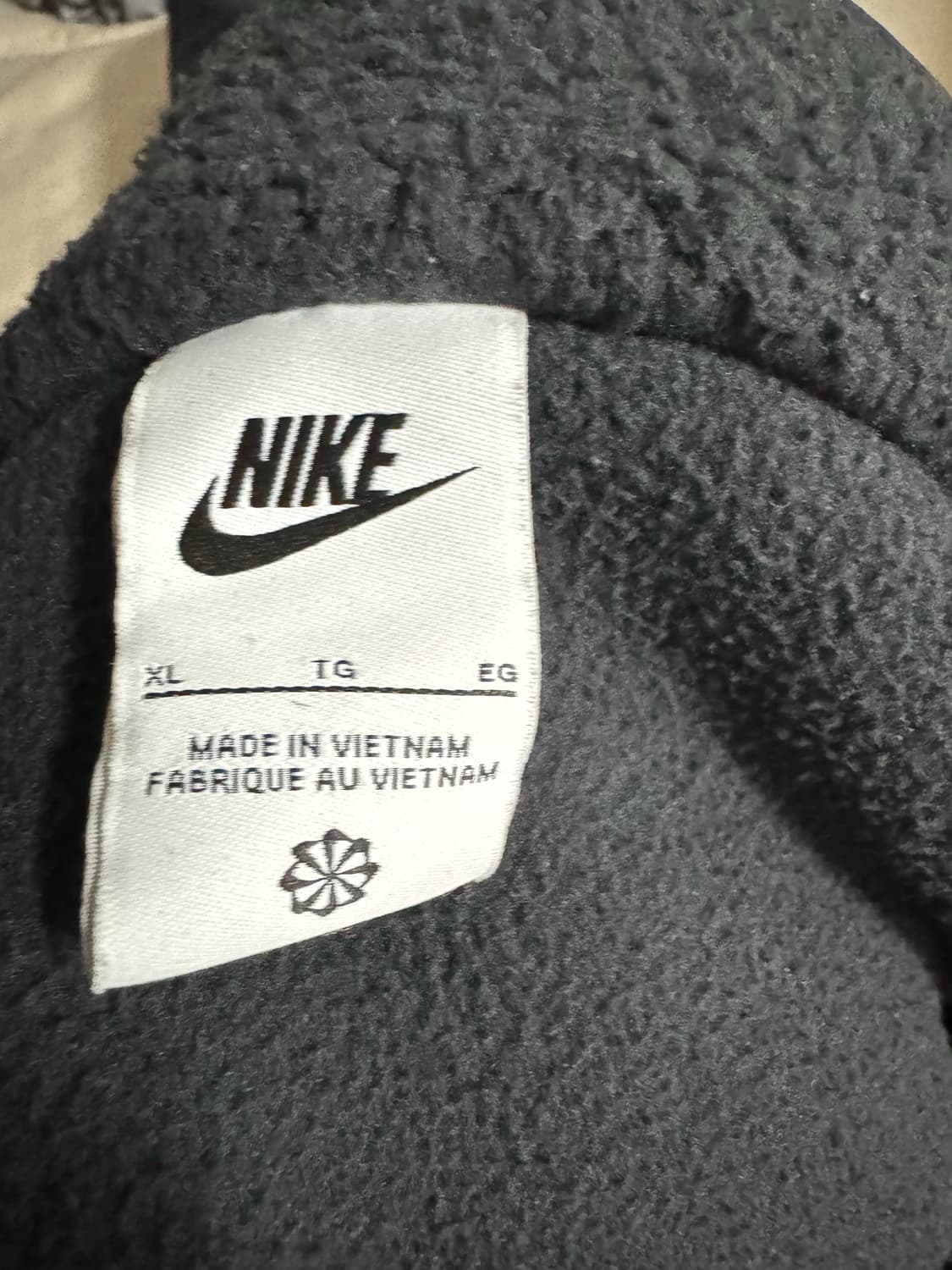 나이키 셰르파 플리스 자켓 XL 블랙 상품이미지2