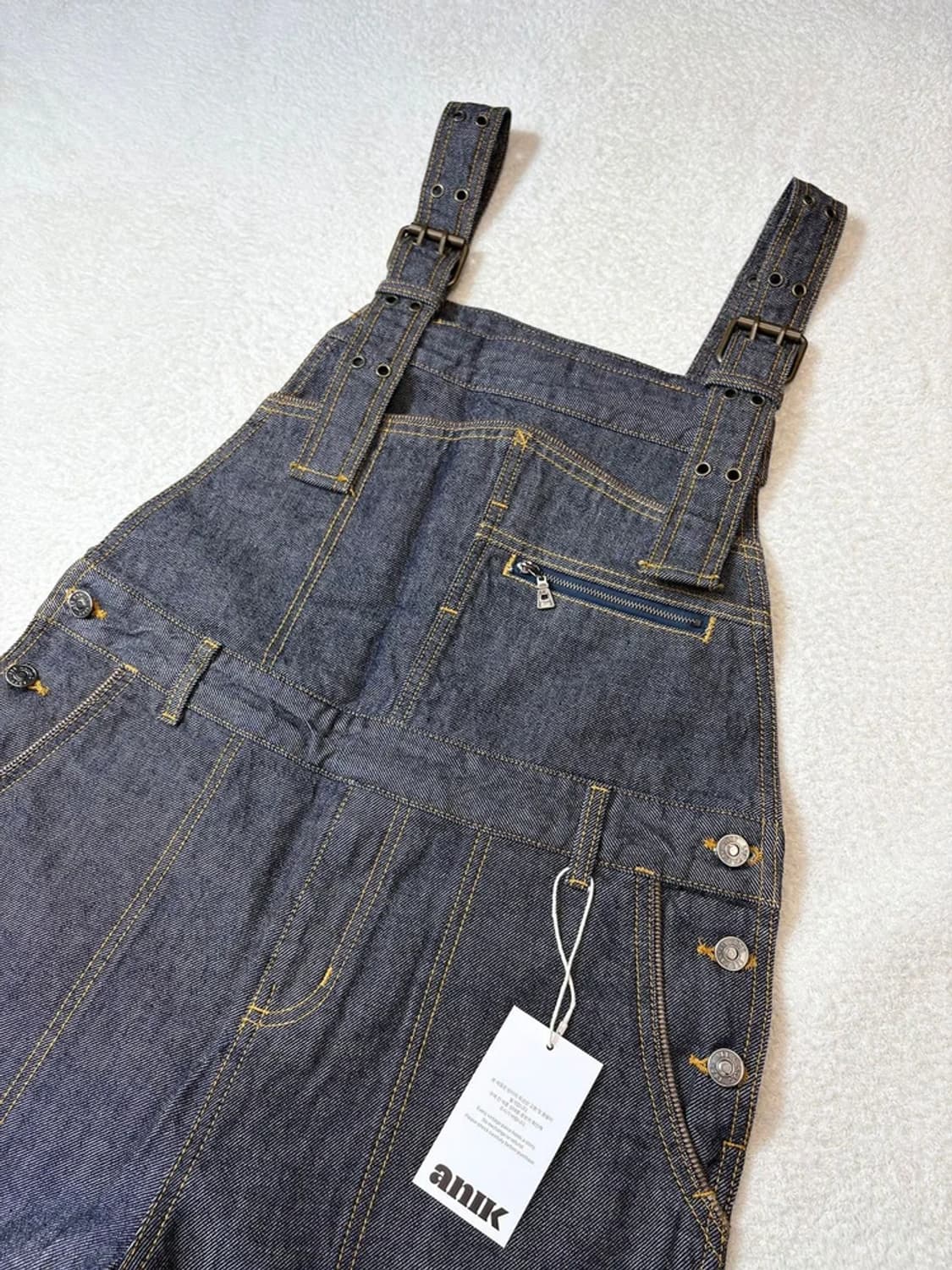 Lee 리 90's 오버롤 데님 멜빵 팬츠 pn6173 상품이미지2