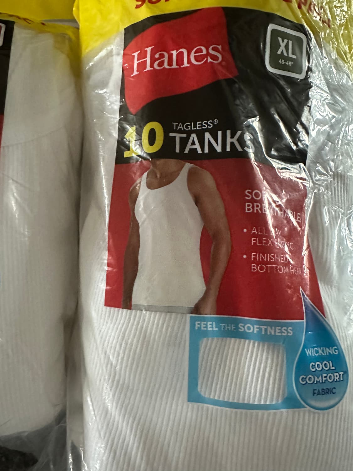 XL 헤인즈 나시 상품이미지2