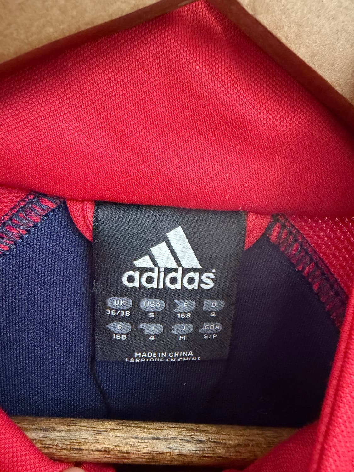 N78. 아디다스 바이에른 뮌헨 져지 트랙탑 레드 상품이미지2