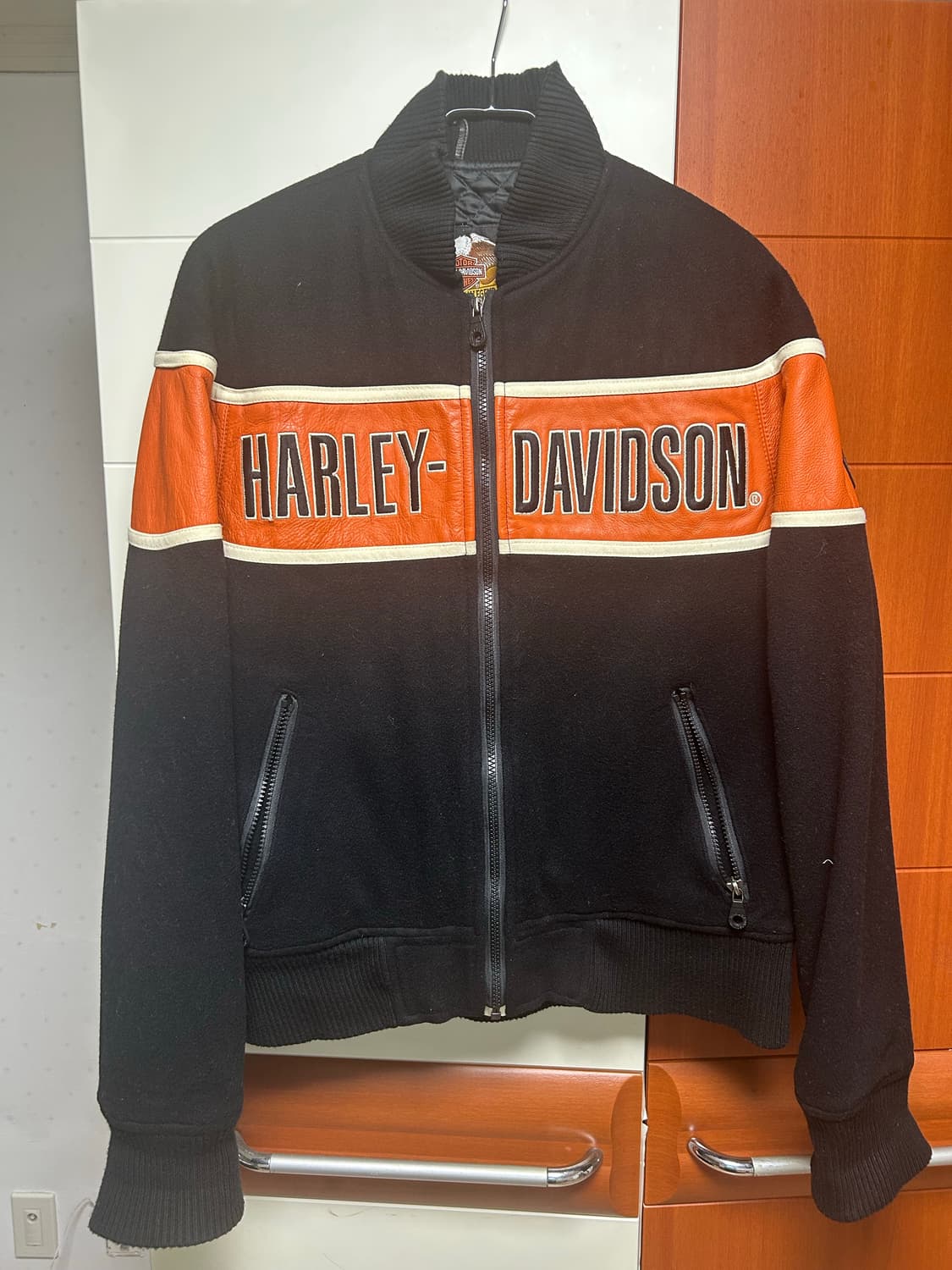 할리데이비슨 하이넥 바이커 자켓 상품이미지1