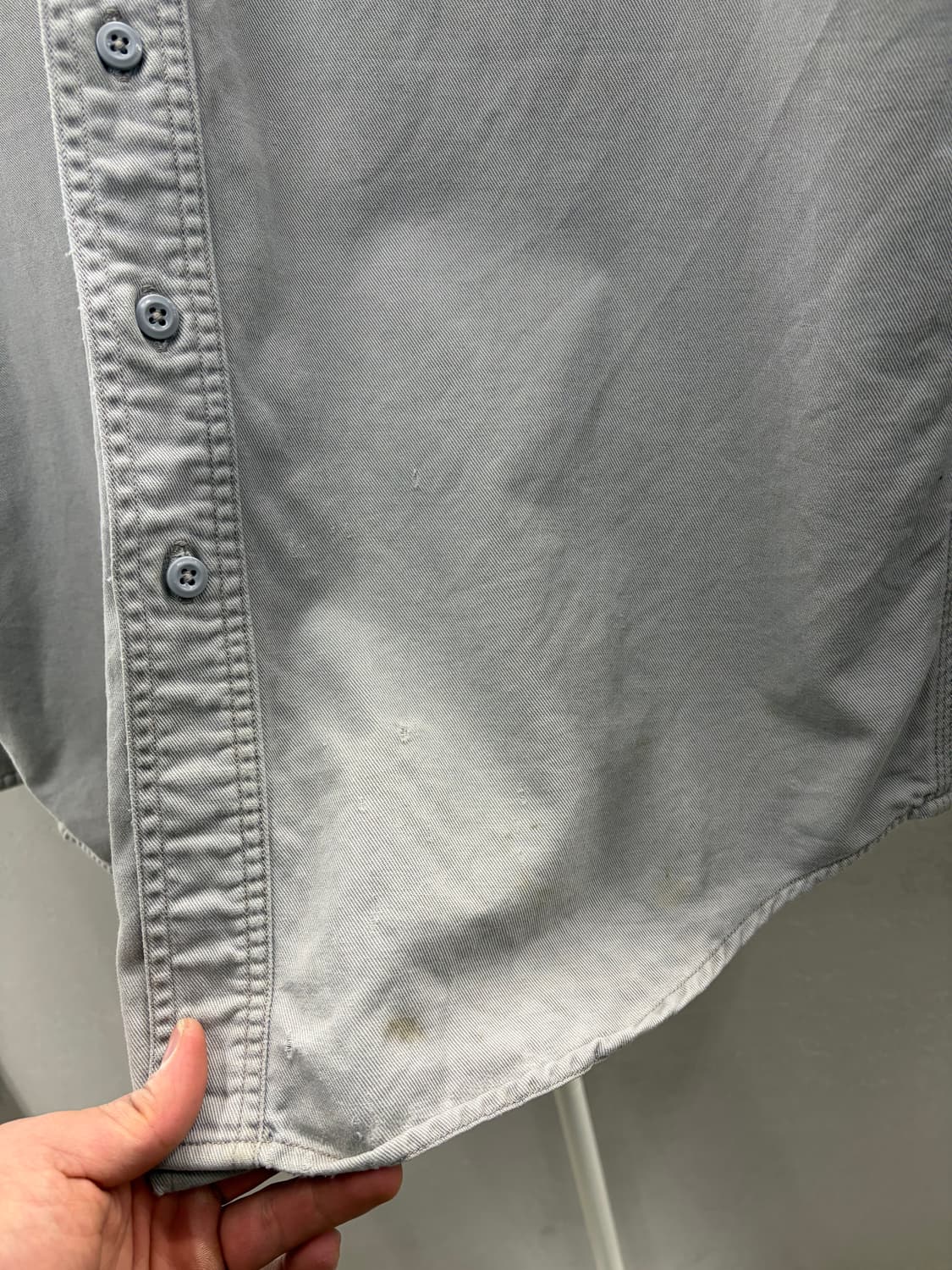 칼하트 FR 워크 셔츠 그레이 L 상품이미지5