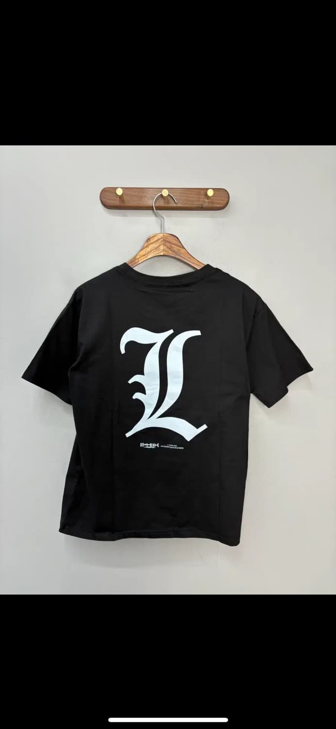 빈티지 데스노트 프린팅 반팔 H1617 상품이미지4