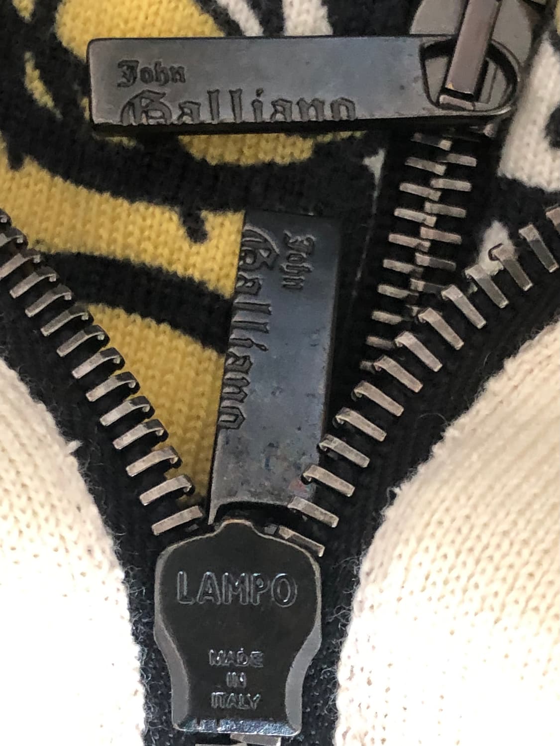 존 갈리아노 울 후드 집업져지 자켓 상품이미지6