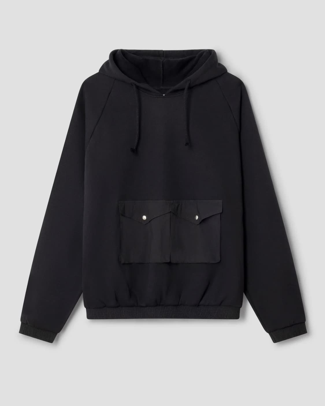 [M,L,XL]기마구아스 Kenny 포켓 후드 티셔츠/블랙 상품이미지3