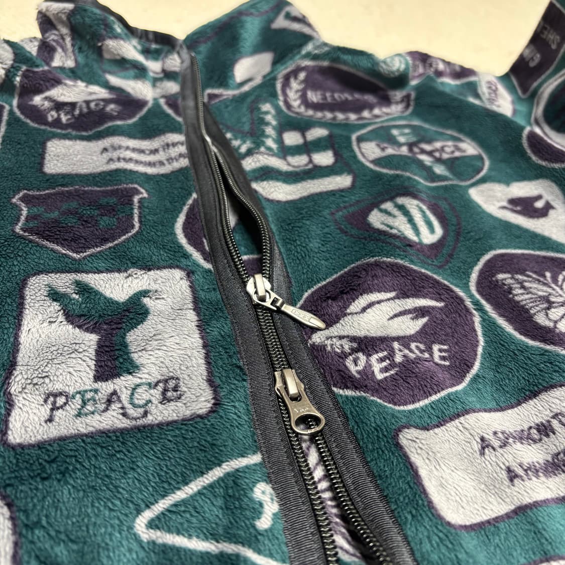 Needles 니들스 니들즈 패치워크 파이핑 후리스 자켓 상품이미지10