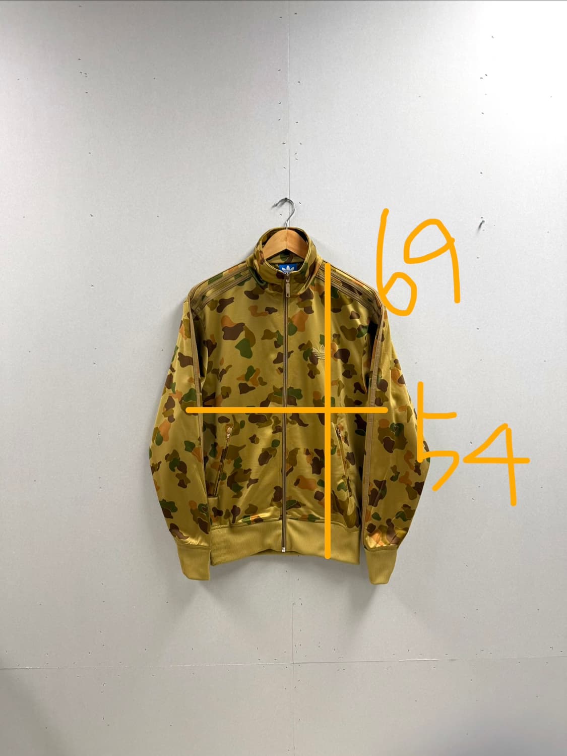 남성 90 / 아디다스 카모 파이어버드  져지 집업 상품이미지2