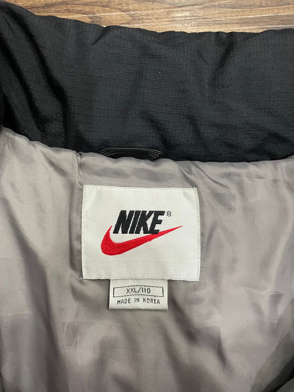 나이키 스우시 덕다운 푸퍼 패딩 점퍼 블랙 상품이미지6