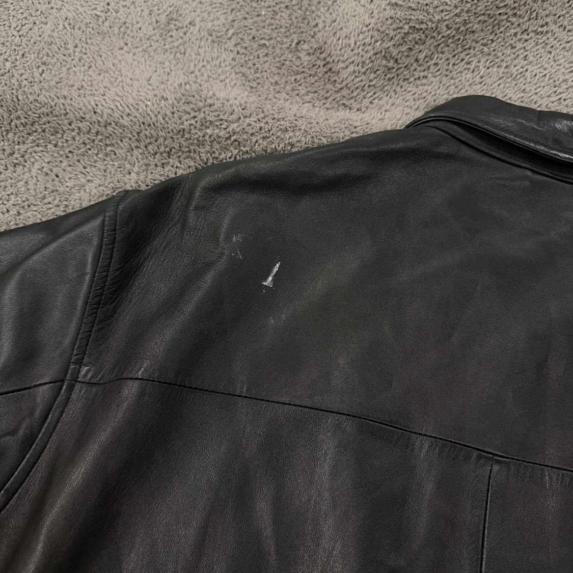 [정품/L] 폴로랄프로렌 블랙 맥스웰 양가죽 레더 자켓 상품이미지8