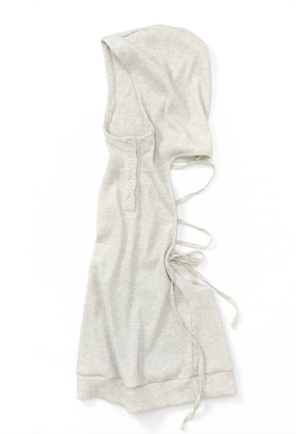 샵페어리 waffle halter neck hoodie(oatmeal) 상품이미지1