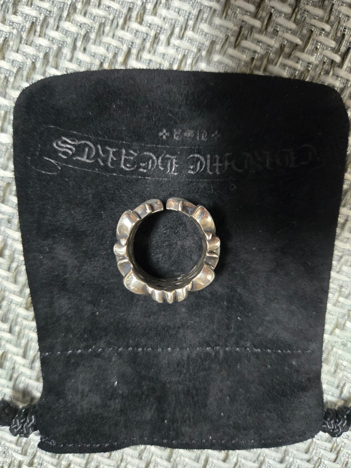 크롬하츠 더블 플로랄 반지(정품) 상품이미지5