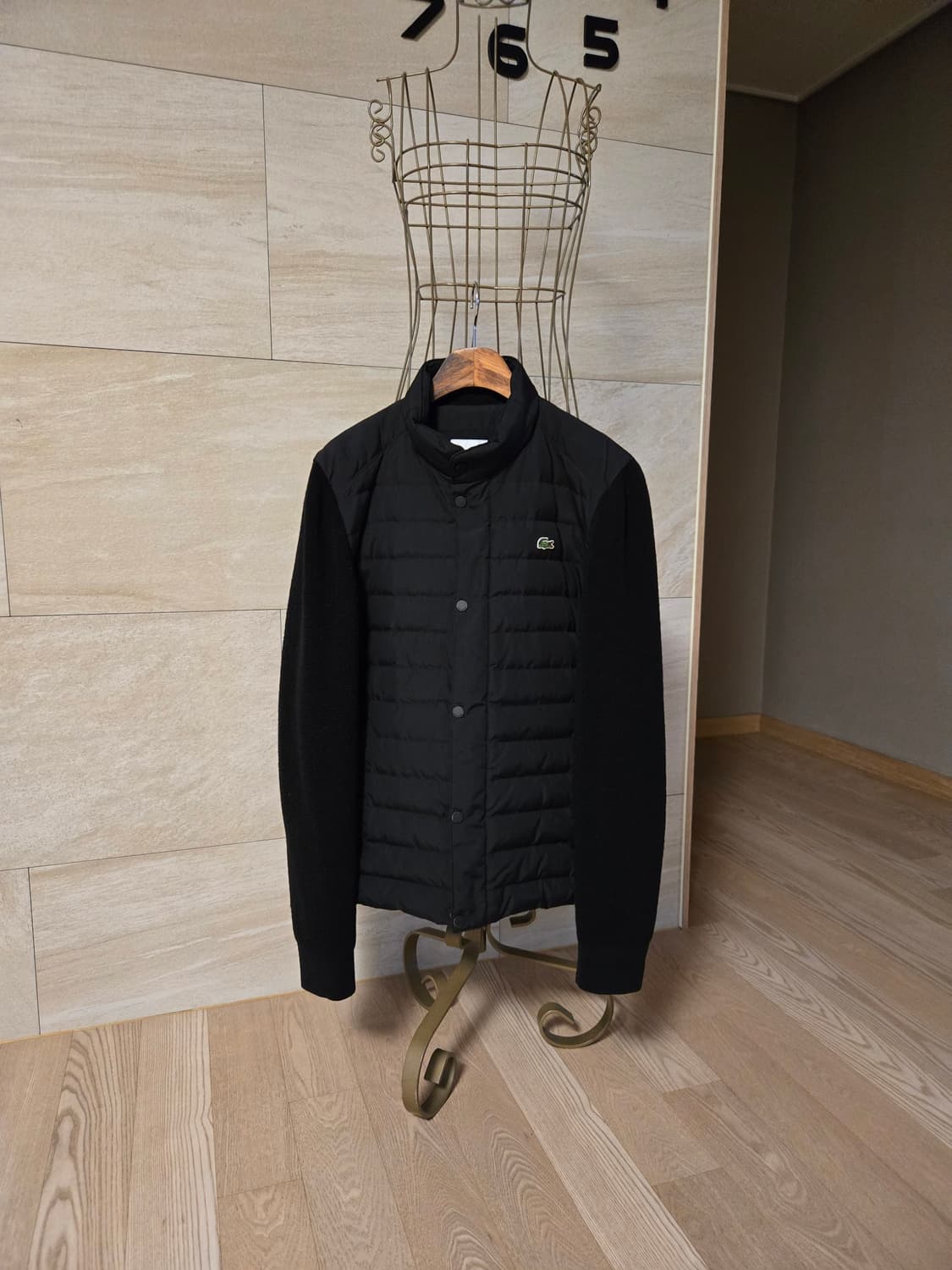 [m/100] 라코스테 남성 덕다운 패딩 상품이미지1
