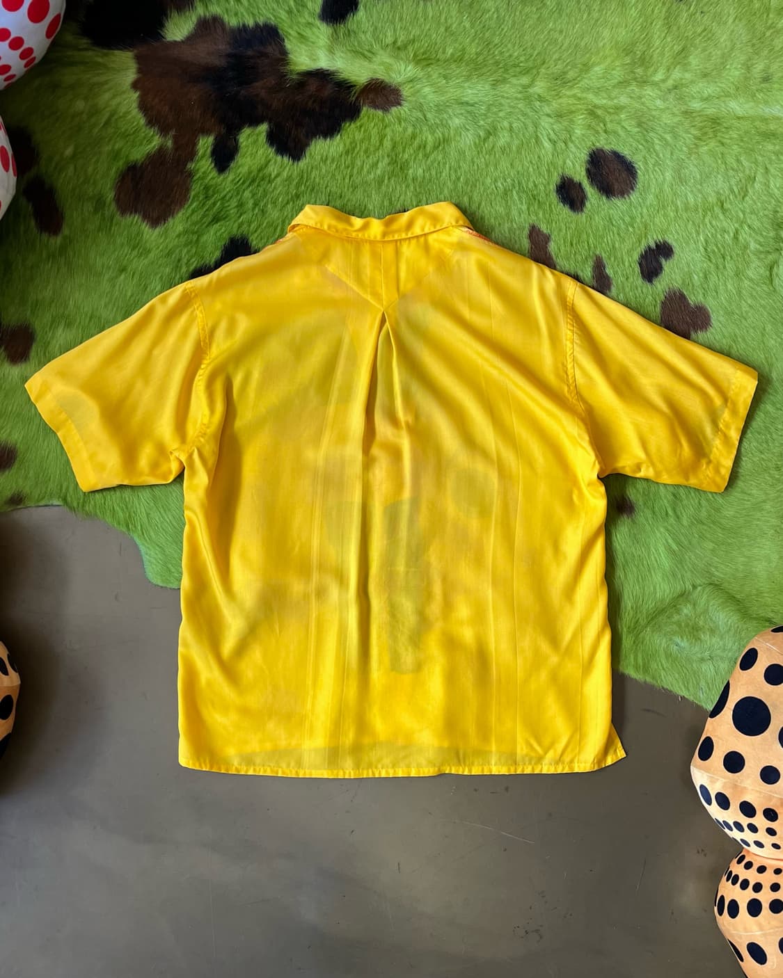 80-90s Old KENZO Tropical Art 1/2 Shirt 상품이미지9