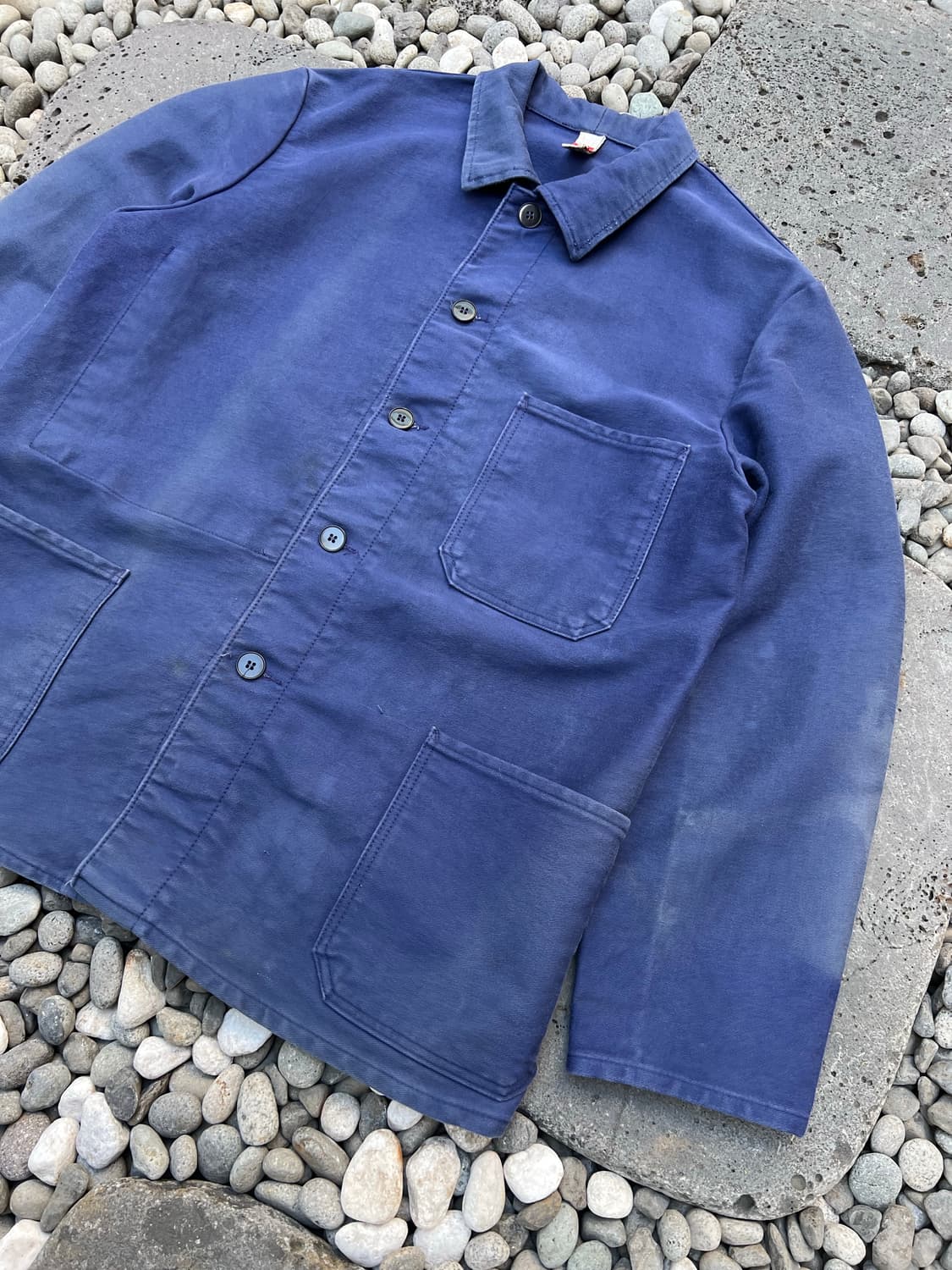 MOLESKIN OLD VINTAGE WASHING 몰스킨프렌치워크자켓 상품이미지4