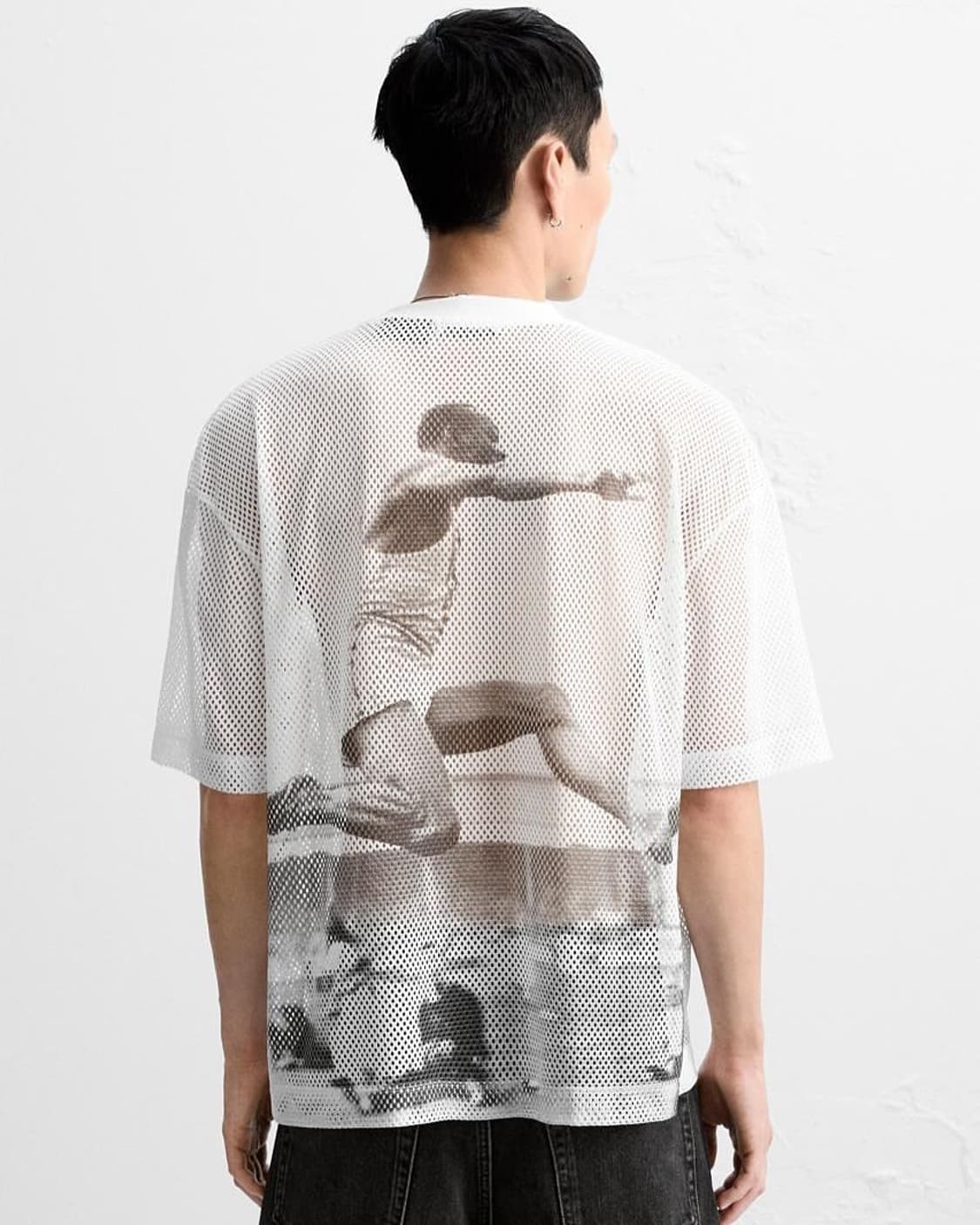 JESSE OWENS 1936 러닝 스포츠웨어 매쉬 시스루 페스티벌티셔츠 상품이미지2