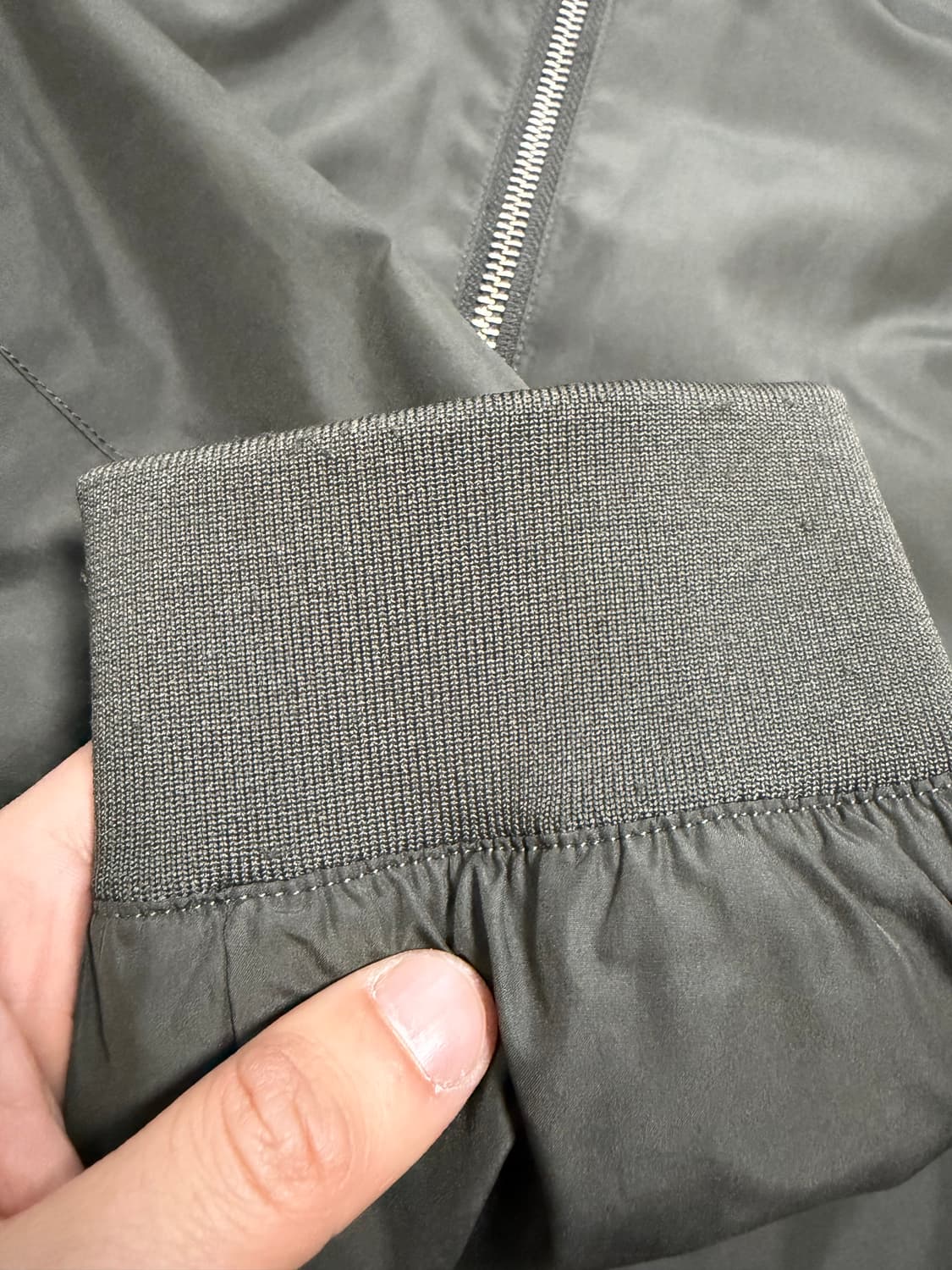 L) 코스 COS 블루종 봄버자켓 카키 상품이미지5