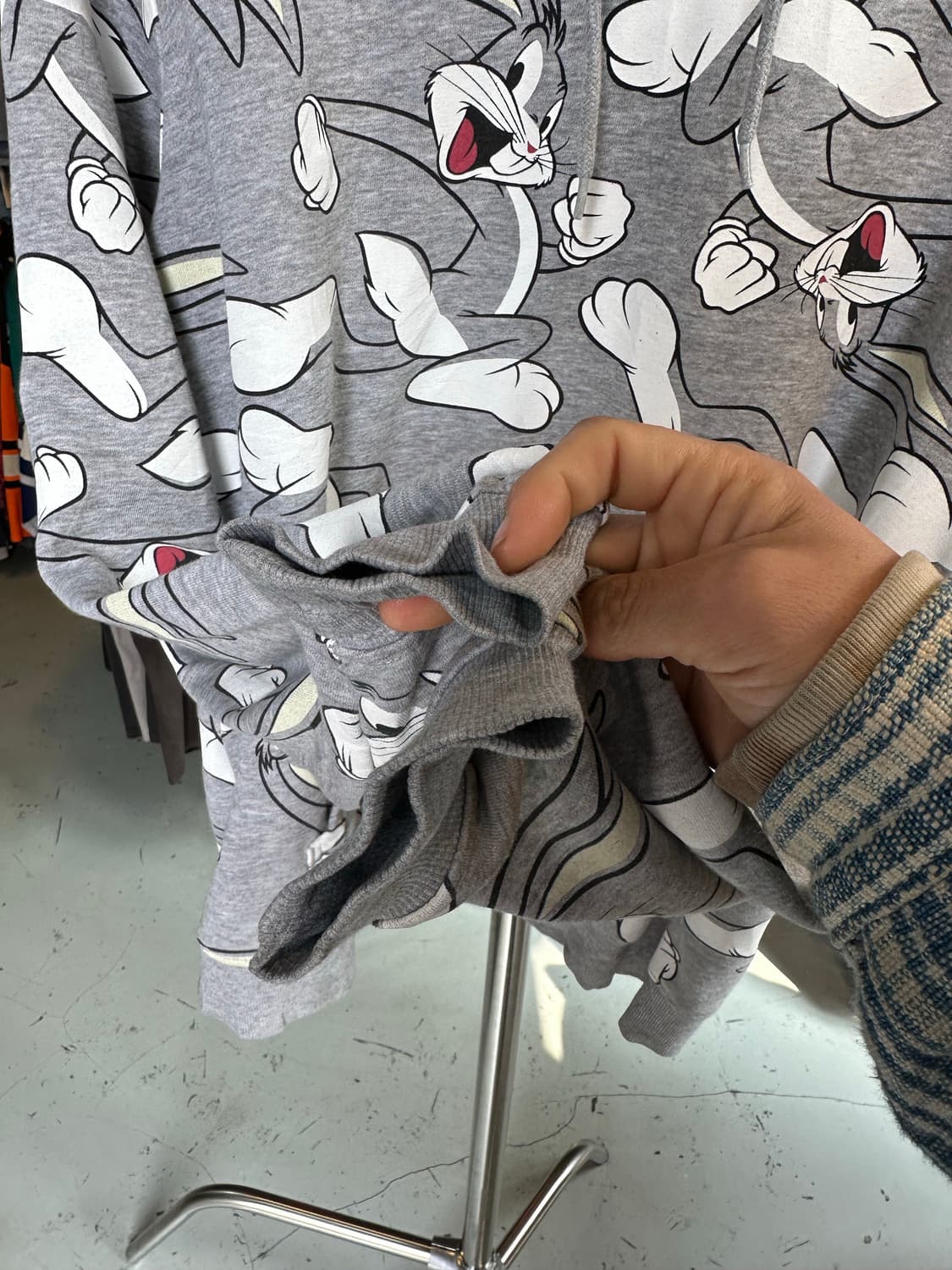 위너브라더스 루니툰즈 프린팅 스웻 후드 상품이미지5