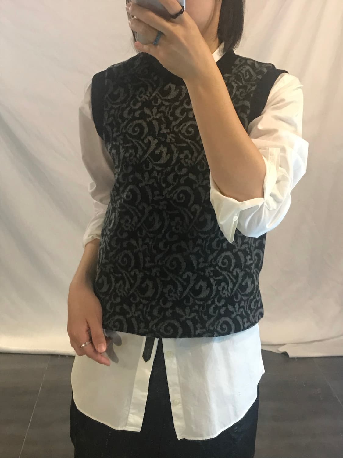 Number Nine knit vest 상품이미지5