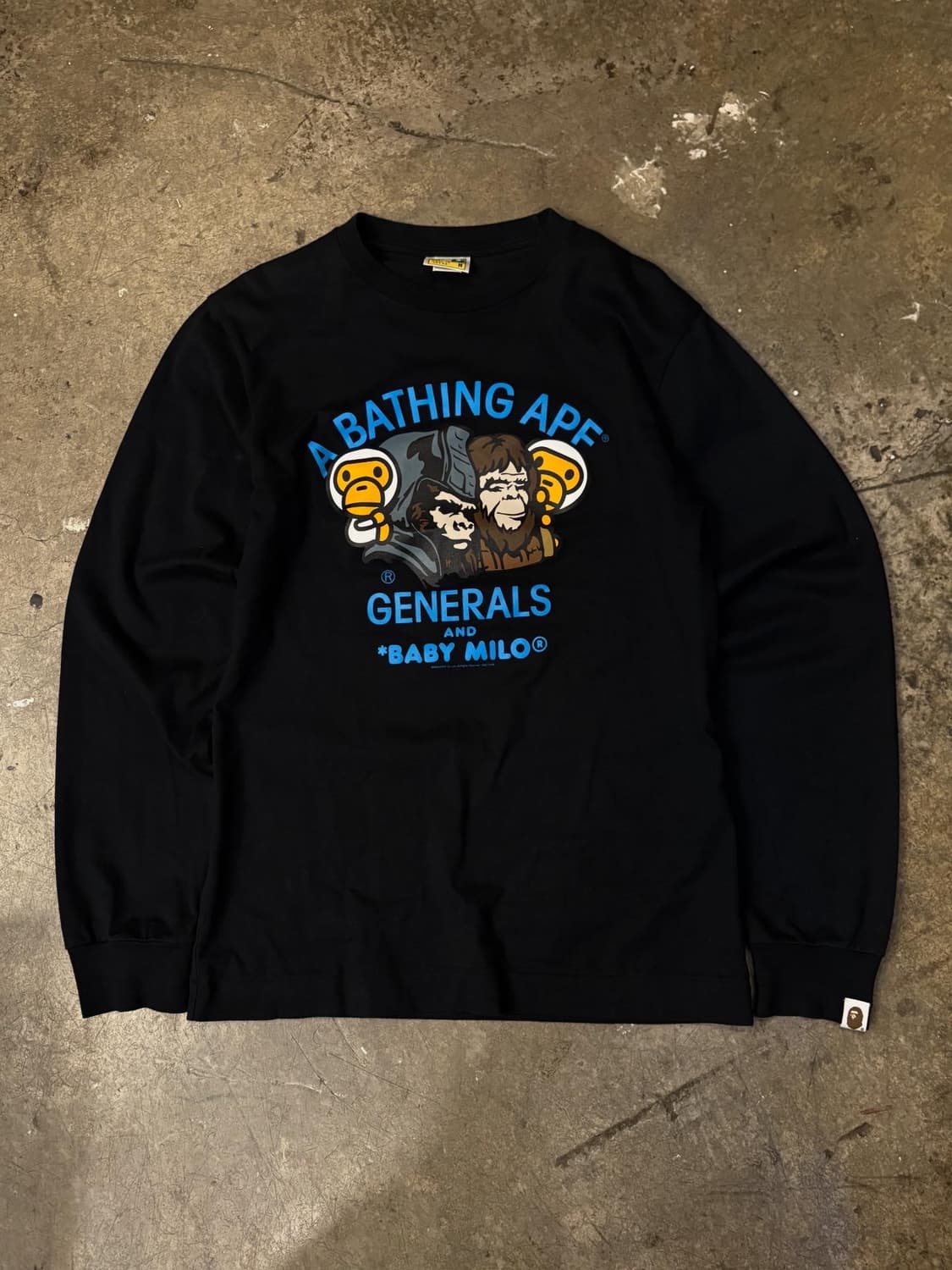 Bape Baby Milo Generals Long Sleeves 상품이미지8