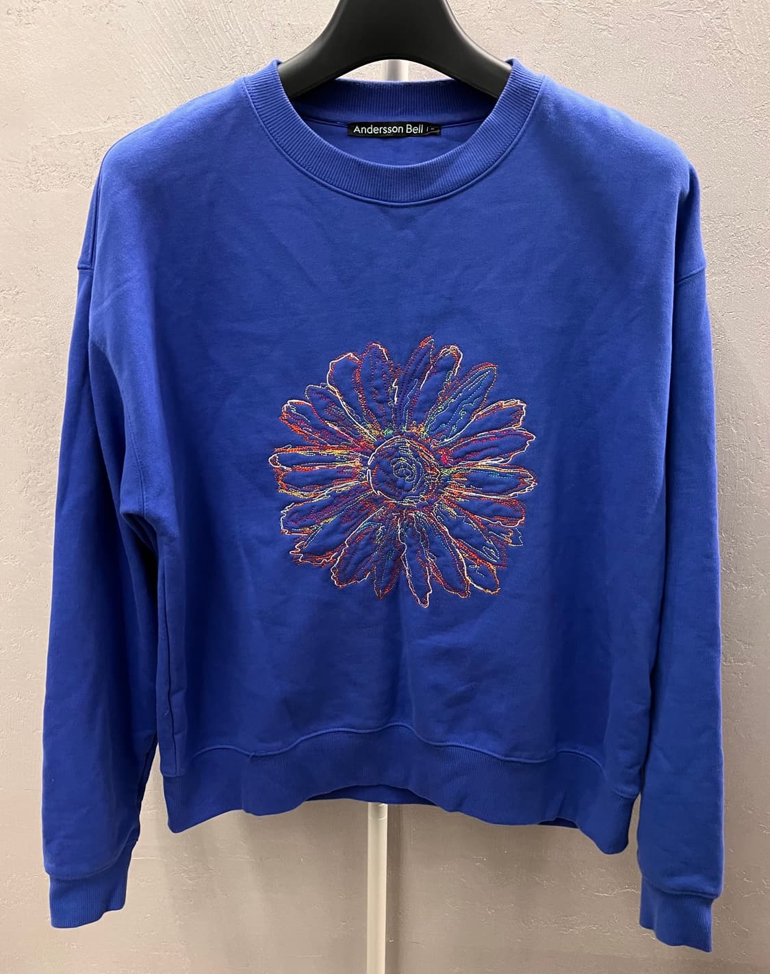 앤더슨벨 유니섹스 스웨트셔츠 M 블루 상품이미지1
