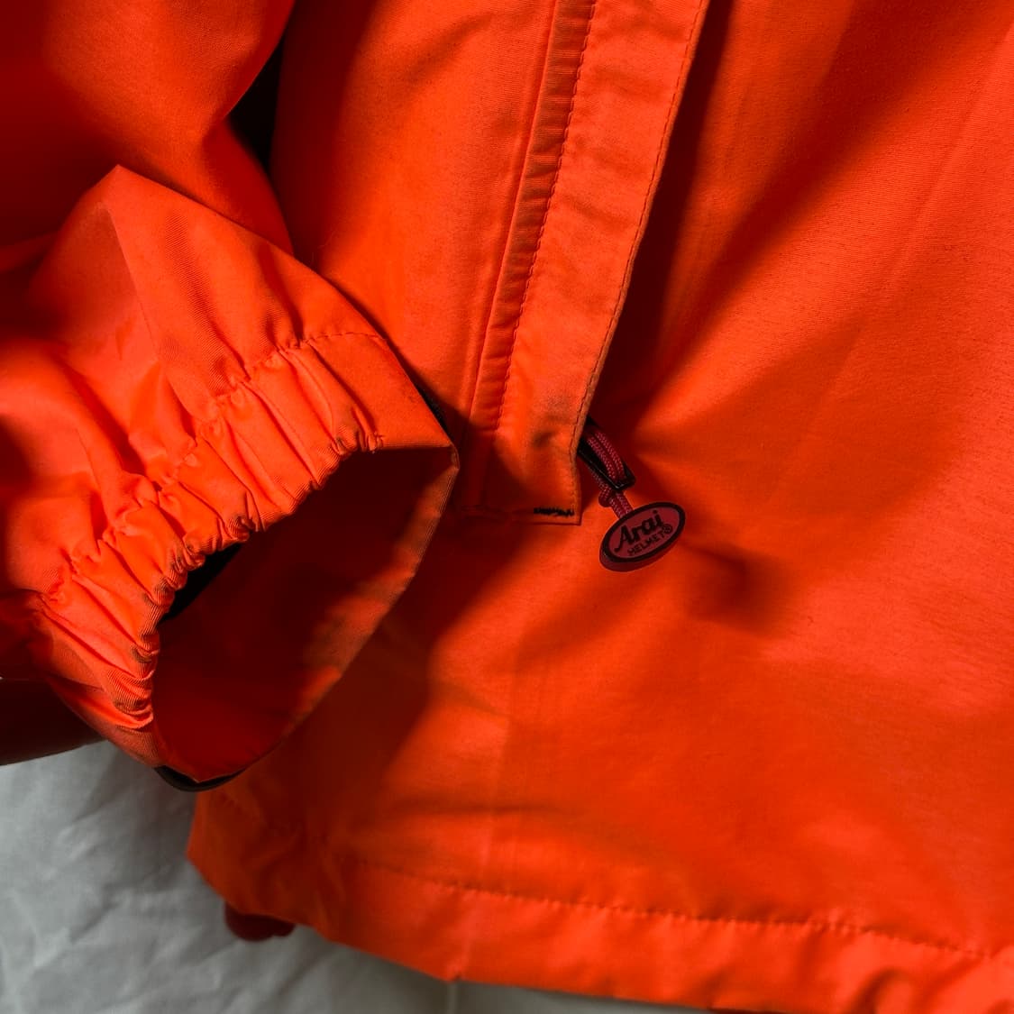 아라이 레이싱자켓 바람막이 네온 오렌지 상품이미지9