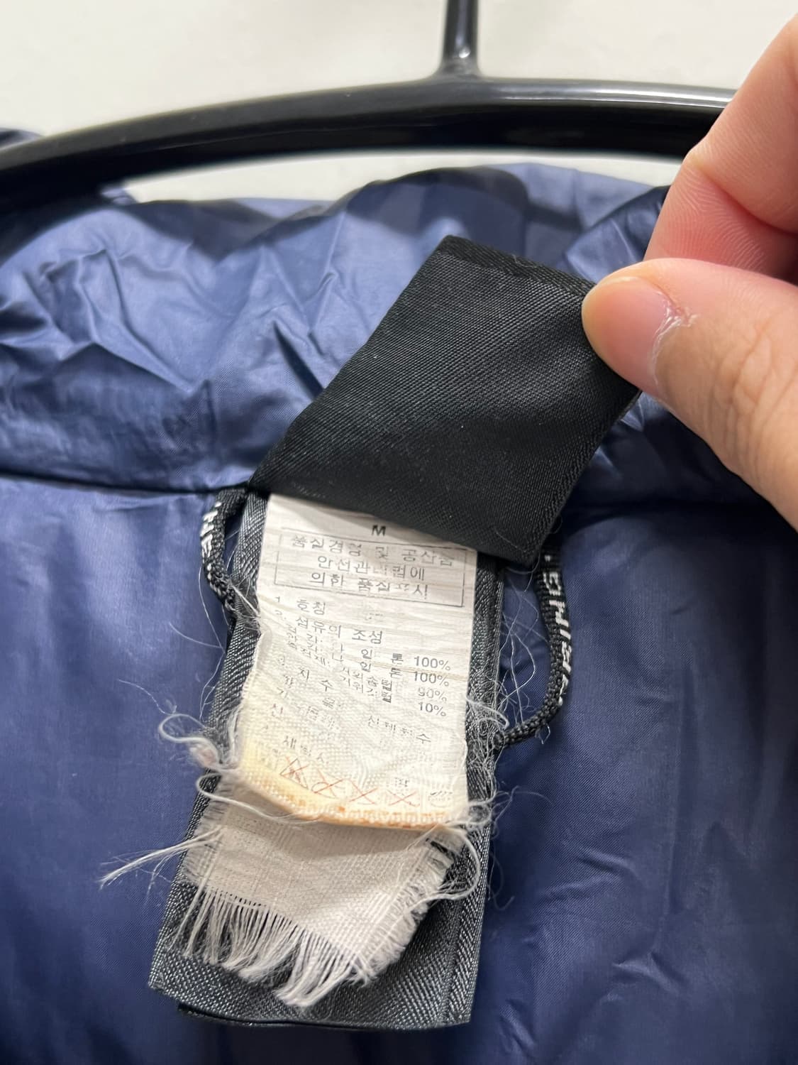(L) 노스페이스 서밋시리즈 800필 구스다운 패딩 자켓 네이비 상품이미지4