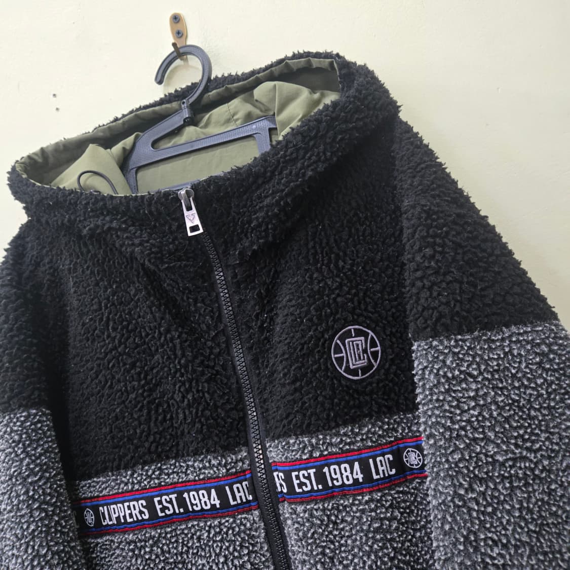 NBA LA 클리퍼스 양면 후리스 패딩 자켓 상품이미지2