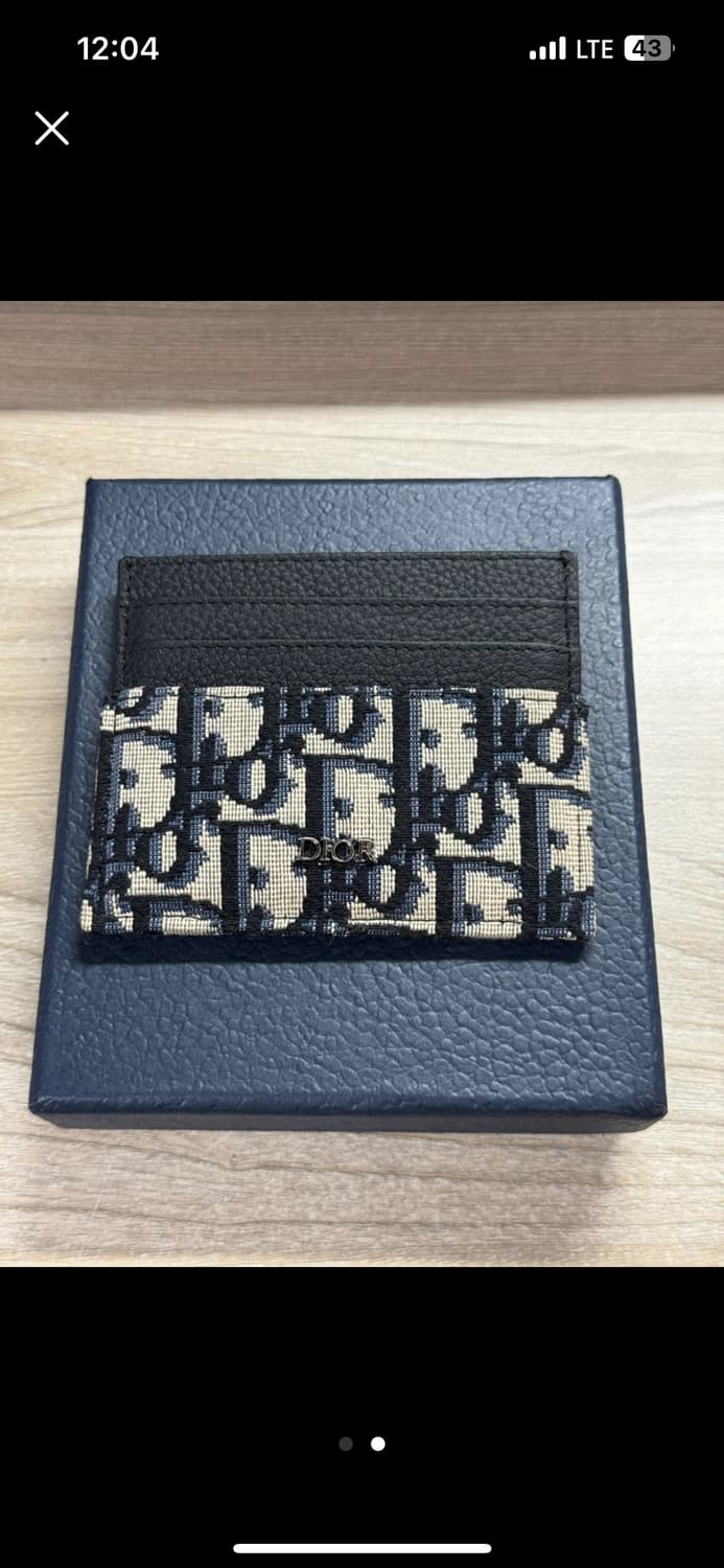 디올 오블리크 카드지갑 상품이미지1