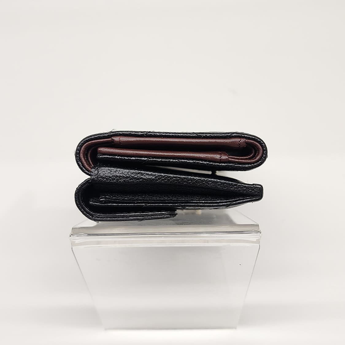 샤넬 AP0230 클래식 캐비어 3단지갑 은장 블랙 #25 상품이미지4