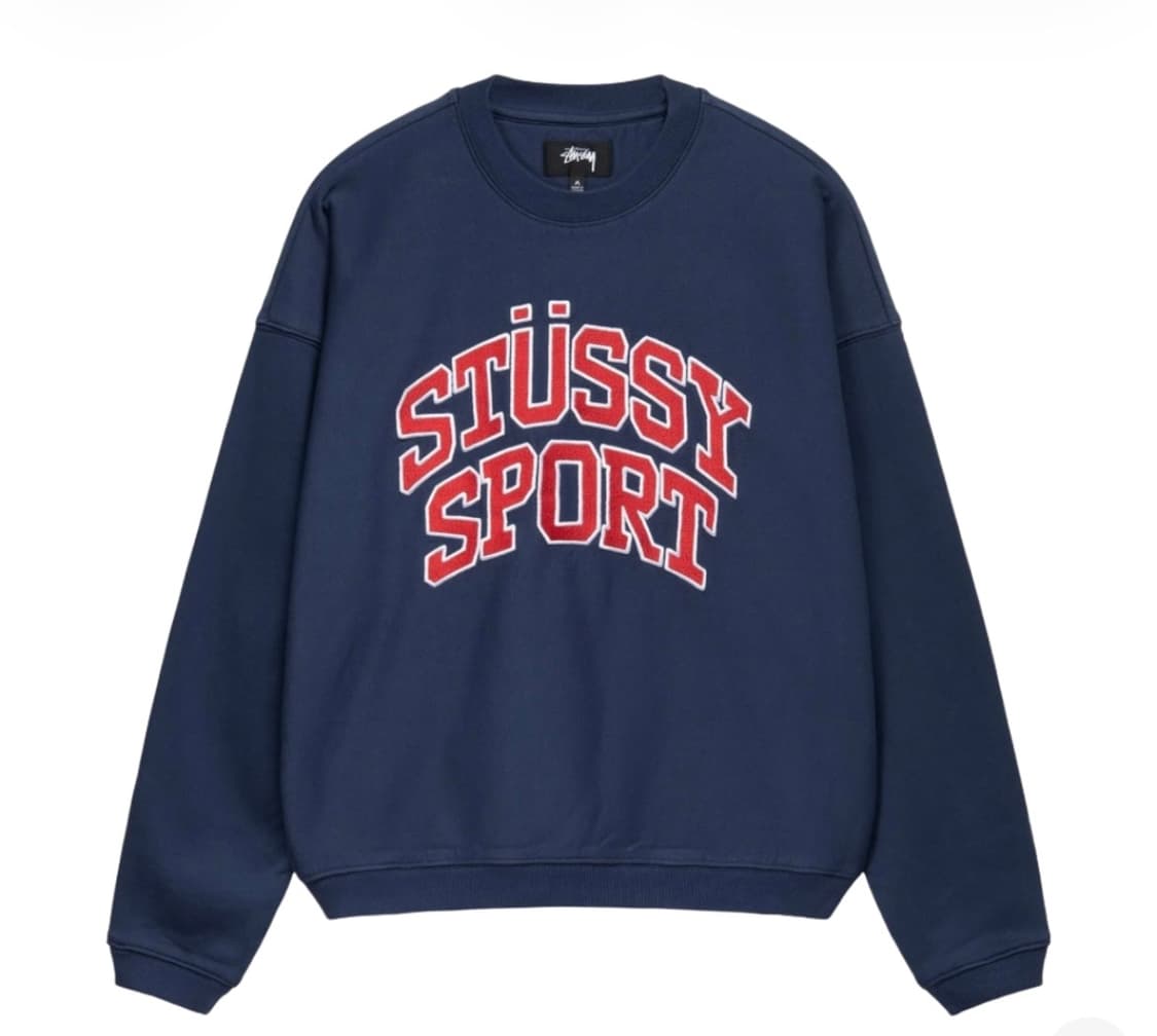 스투시 오버사이즈 크루넥 맨투맨 상품이미지1