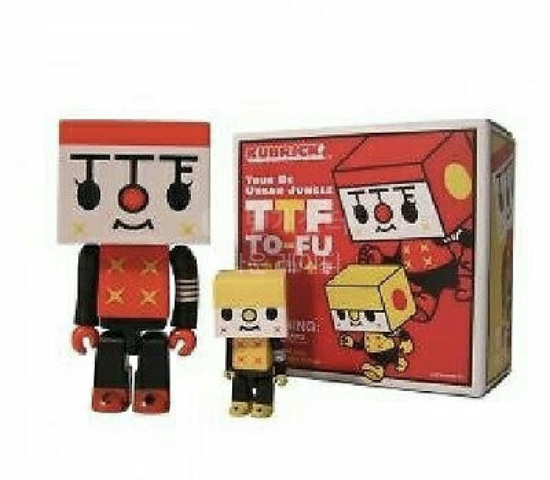 to-fu 타이페이  토이페어  한정 두부 큐브릭 상품이미지5