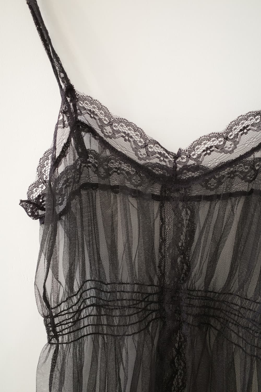 see-through lace sleeveless 상품이미지5