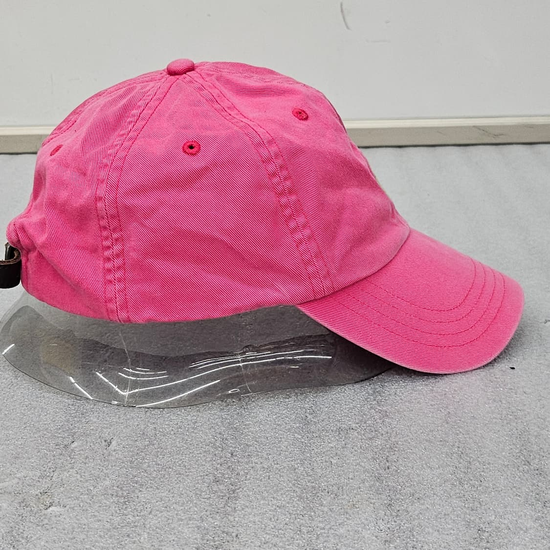 폴로 정품 코튼 볼캡 프리사이즈 가죽 장식 상품이미지4