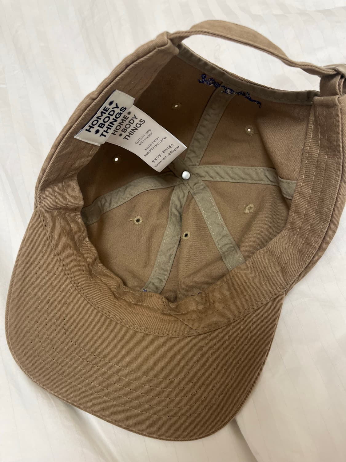 홈바디띵즈 모자 볼캡 상품이미지3