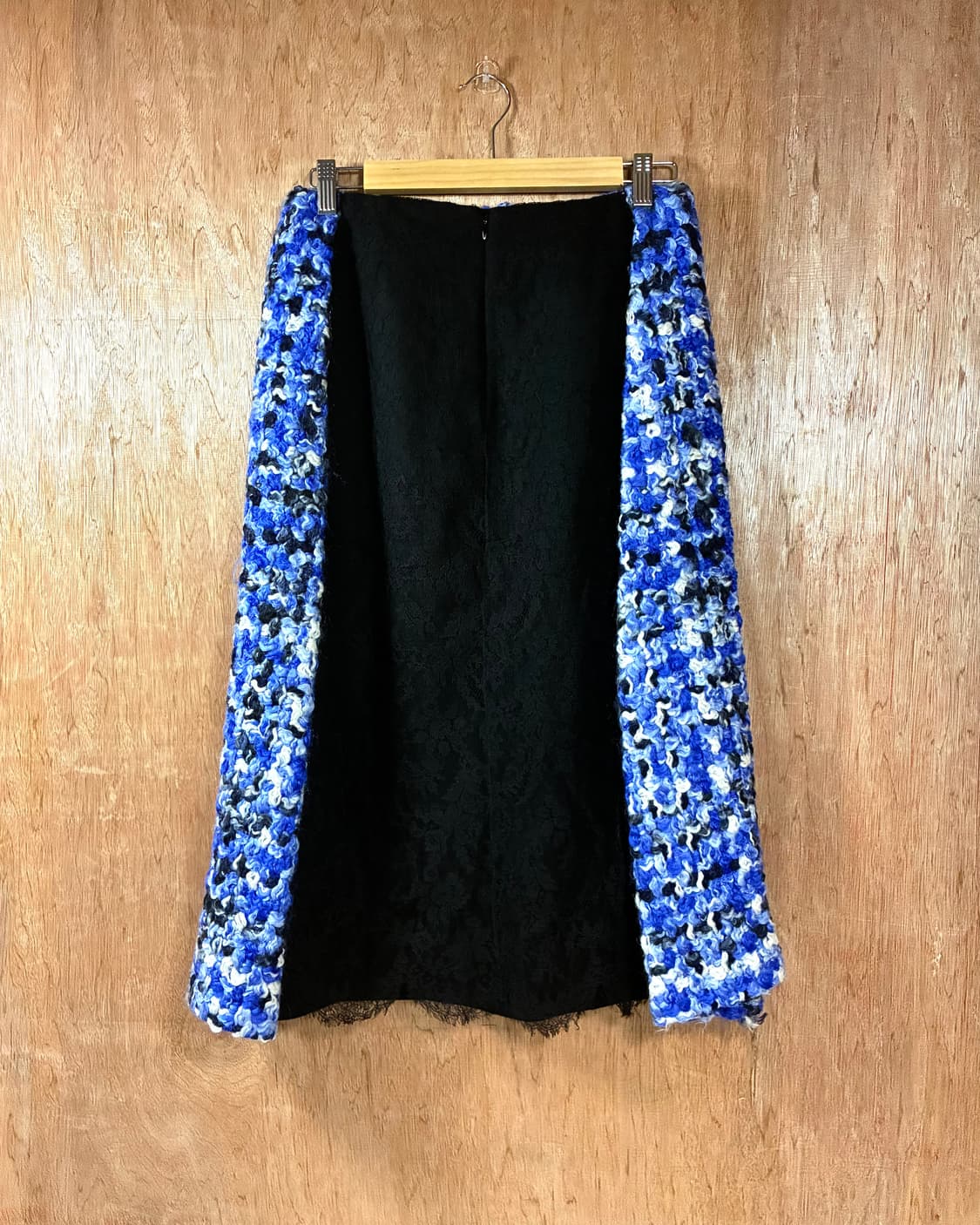 메종 마르지엘라 16S/S 블루 부클레 미디 스커트 상품이미지2