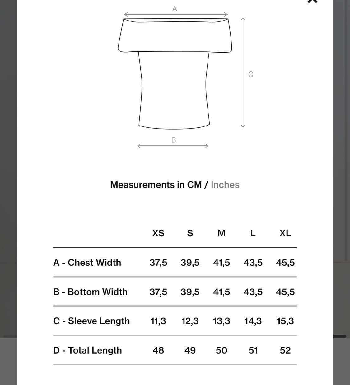 [XS,S]기마구아스 Sasi 오프숄더 티셔츠/브라운 상품이미지6