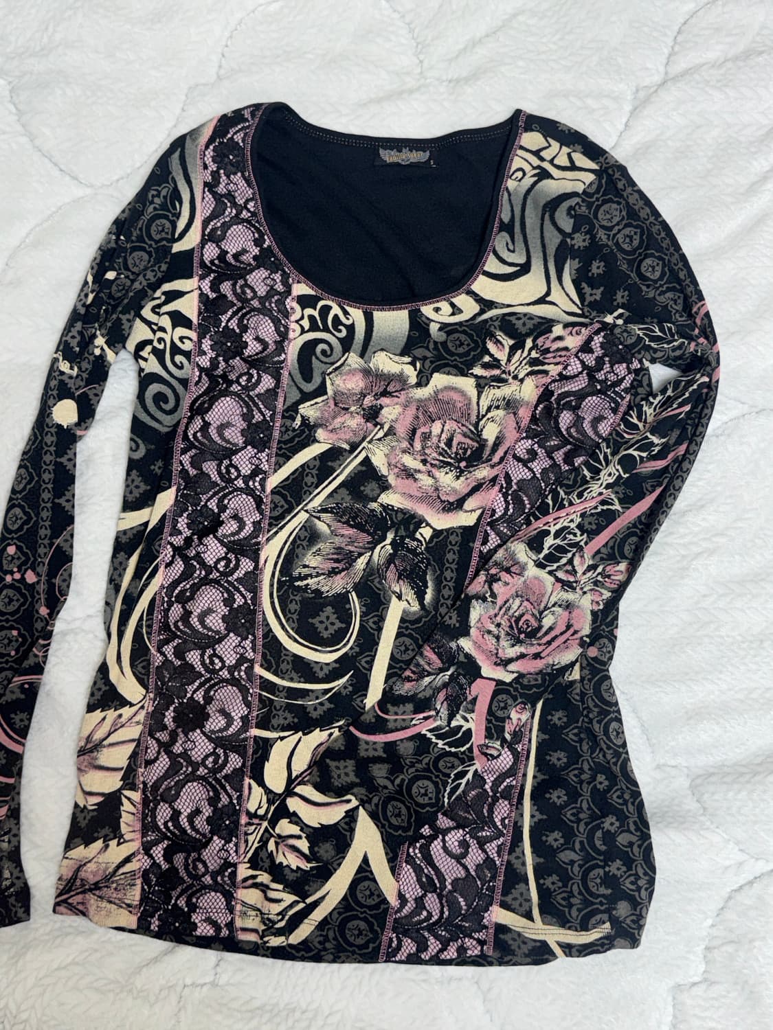 바닐라슈가 빈티지 오리엔탈 페어리 y2k 롱슬리브 상품이미지1