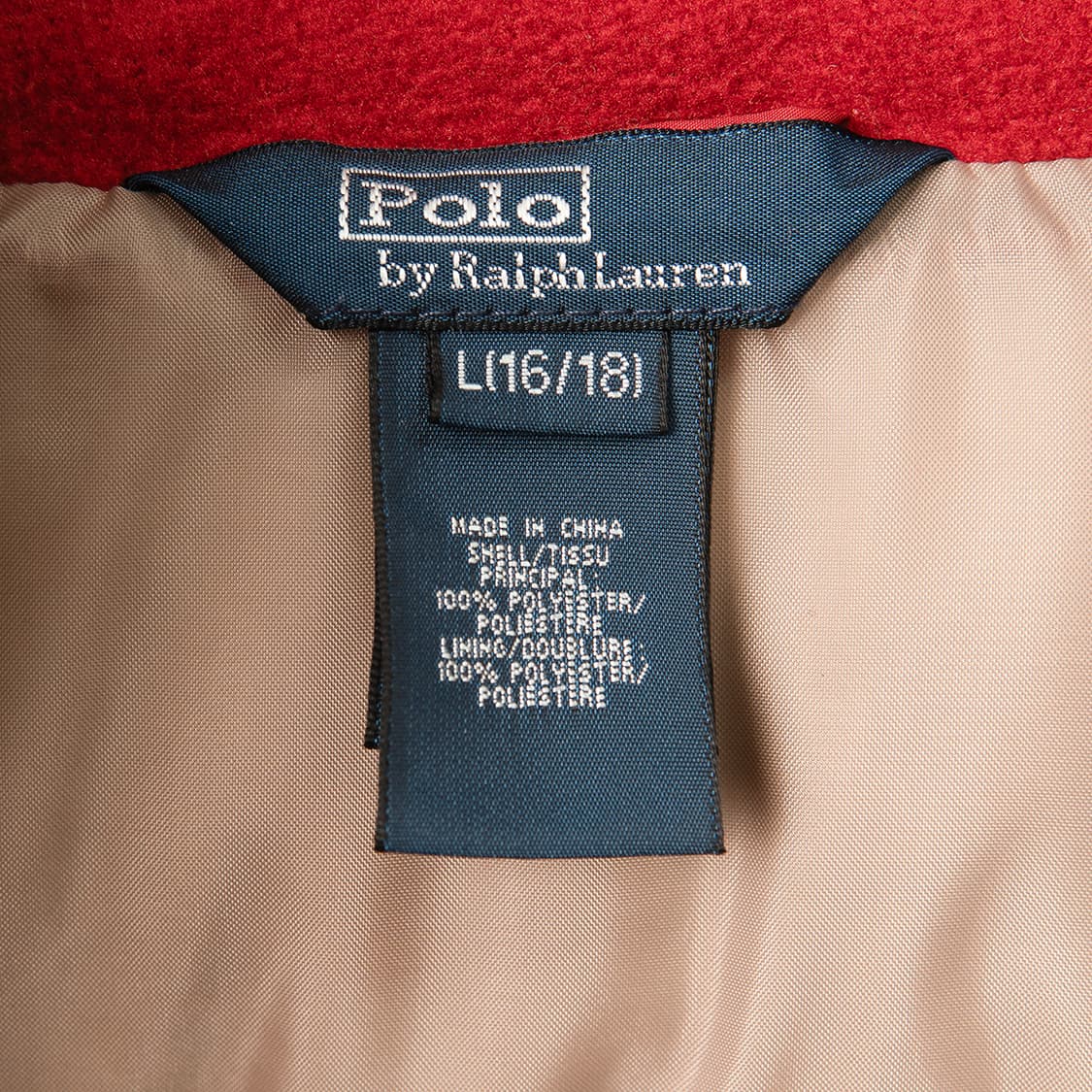 [95] 폴로 랄프로렌 덕다운 자켓 레드 MO-2437  상품이미지7