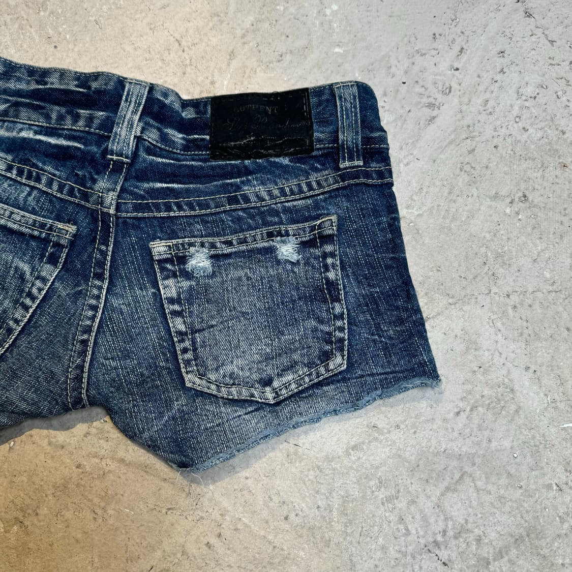 SKY BOMBER 데님 숏츠 상품이미지4