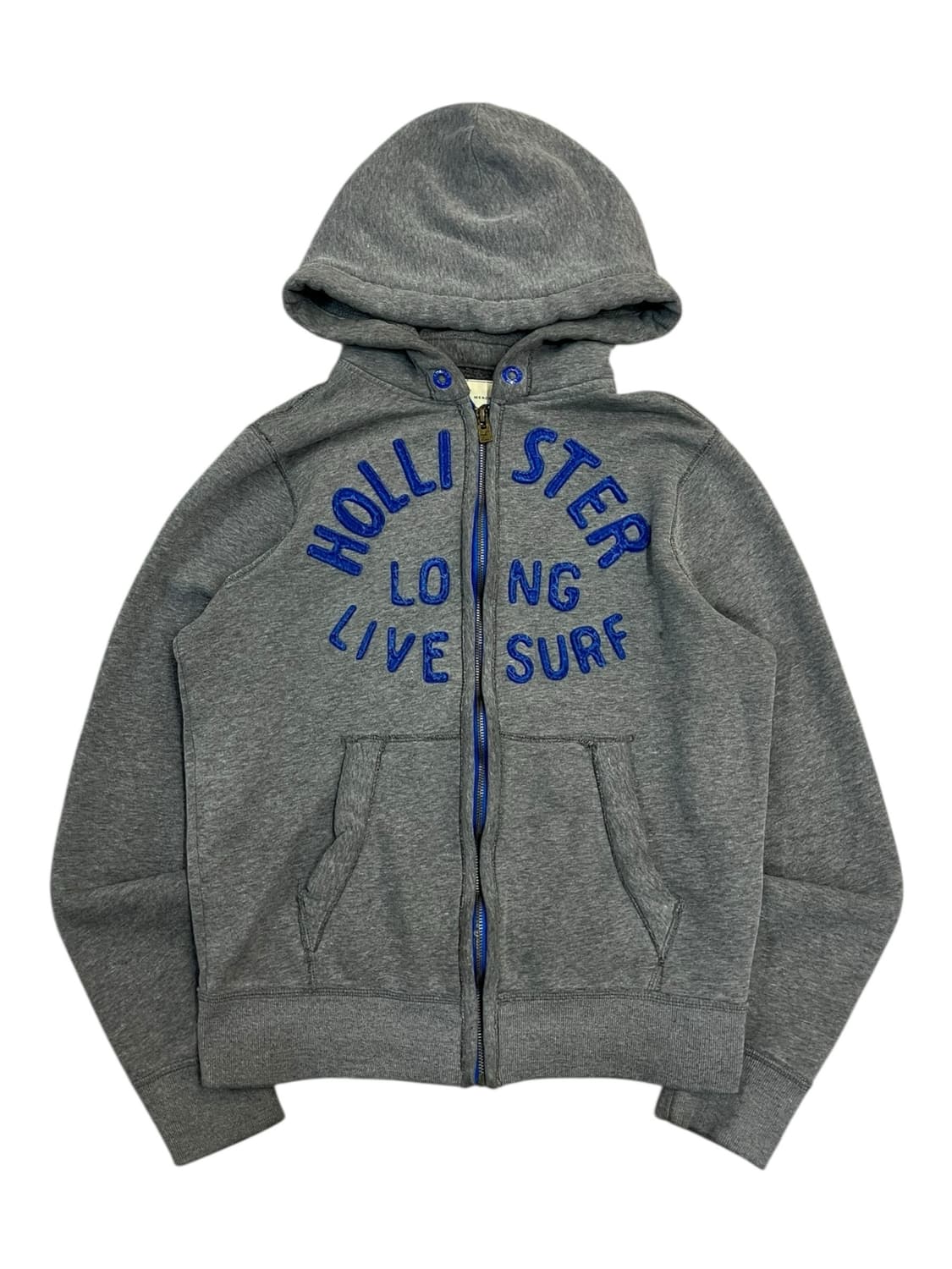 홀리스터 후드집업 그레이 M #csz2489 상품이미지3
