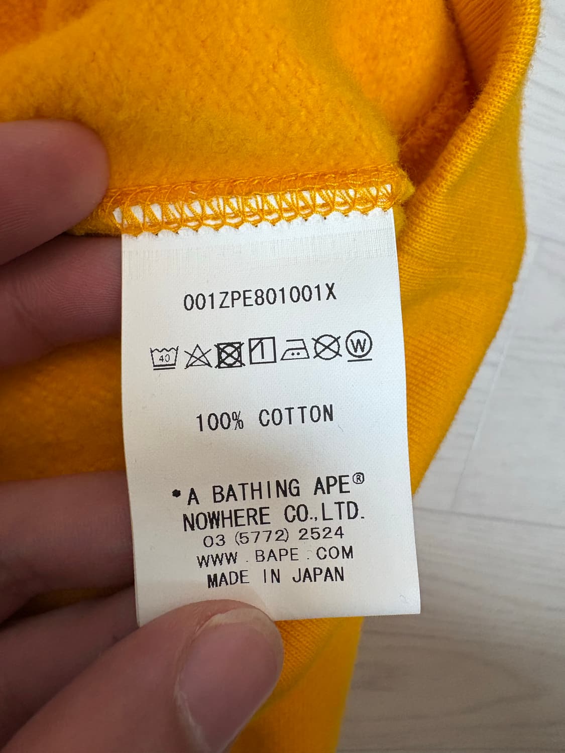 [2XL] 베이프 샤크후드집업 옐로우 카모 판매합니다. 상품이미지5