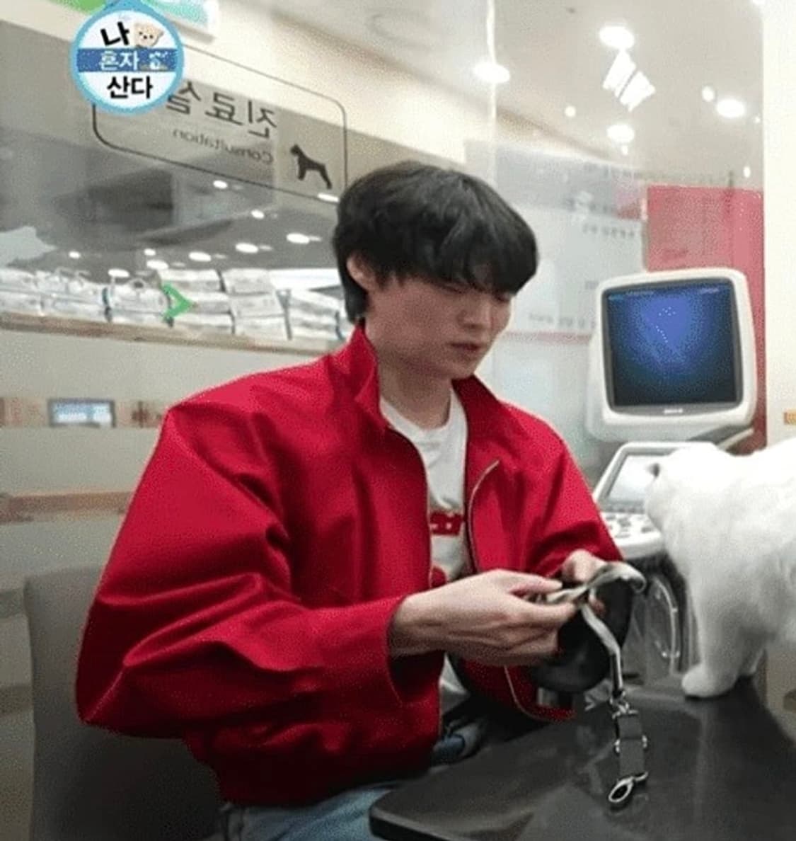 100) 노이스 레드 헤링턴자켓 상품이미지10