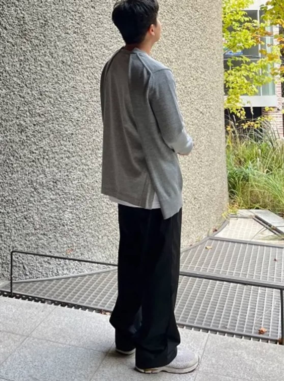 꼼데가르송 절개 니트 상품이미지1