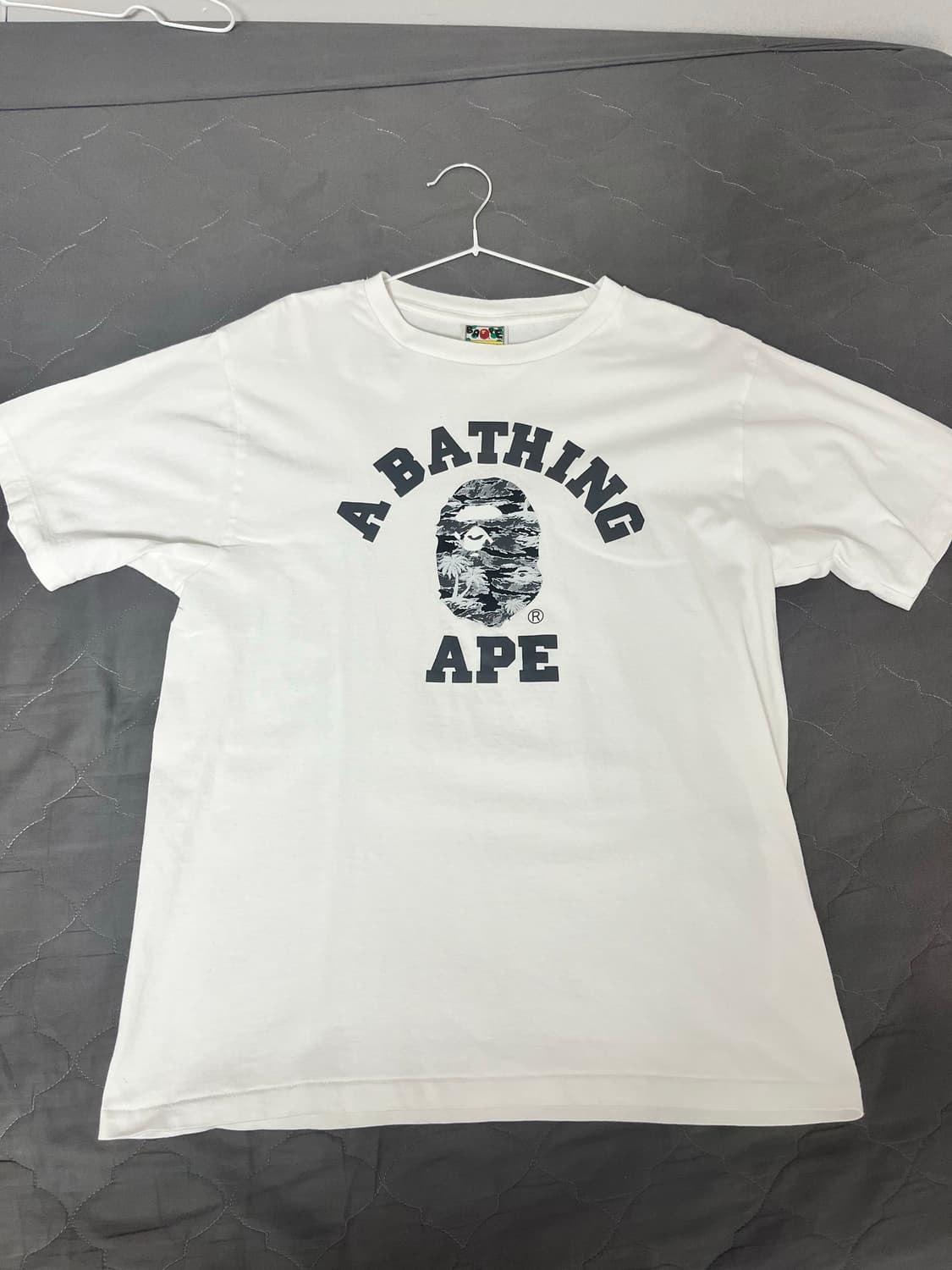 베이프 팜트리 컬리지 티셔츠m사이즈 상품이미지1